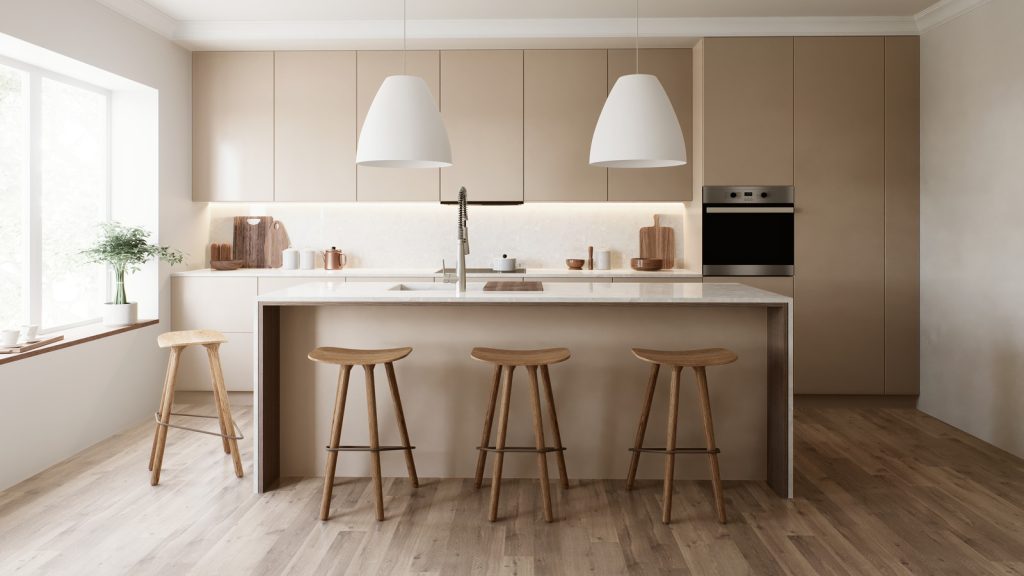 آشپزخانه مینیمال و مدرن