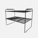شلف داخل کابینت دو طبقه